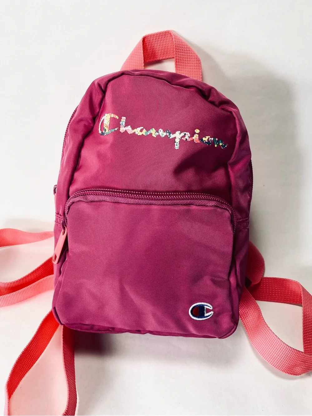 Champion Berry Pink Micro Mini Backpack